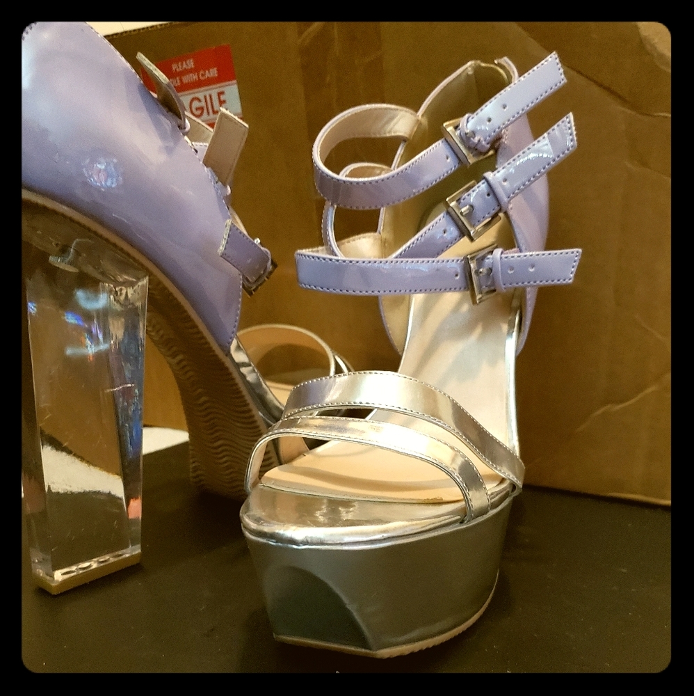 Platform sandal heels